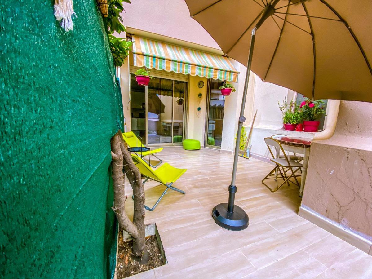 50M Plage / 200M Hippodrome 2 Pieces Jardin Garage كانيو سور مير المظهر الخارجي الصورة